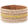 Deepa Gurnani Manny Beaded Bracelet In Multi