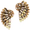 Deepa Gurnani Perry Wing Drop Earrings In Multi