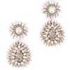 Deepa Gurnani Pia Drop Earrings In Gray