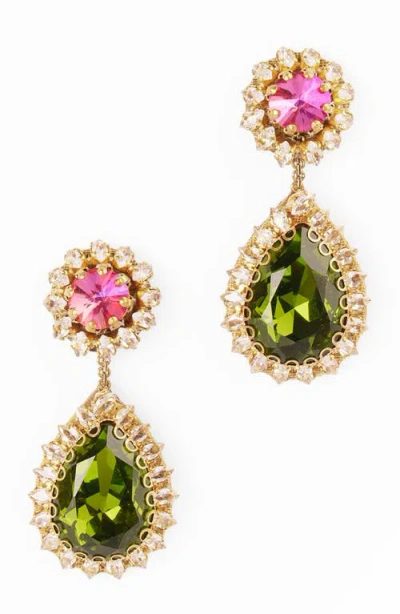 Deepa Gurnani Rekhi Drop Earrings In Multi