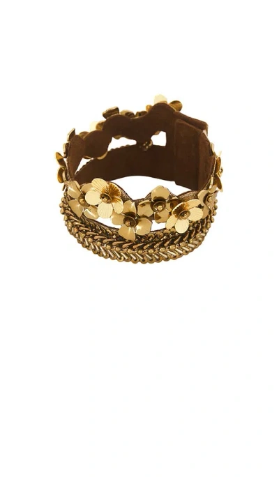 Deepa Gurnani Rika Bracelet In Gold