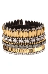 Deepa Gurnani Sainz Bracelet In Gold