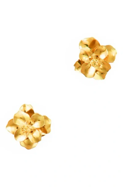 Deepa Gurnani Siran Earrings In Gold