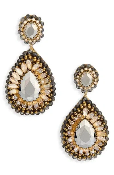 Deepa Gurnani Sisina Drop Earrings In Multi