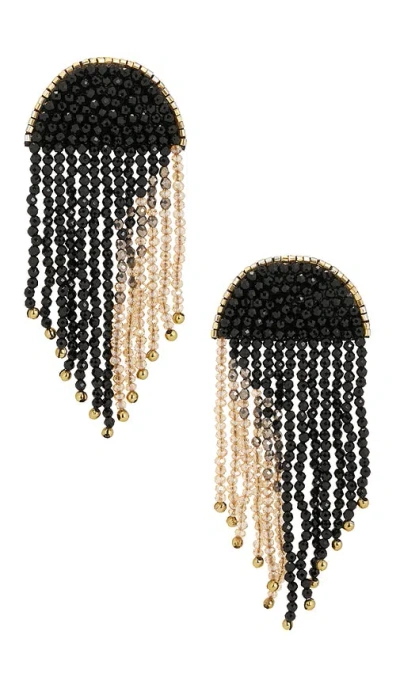 Deepa Gurnani Sunil Earring In Black