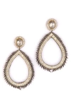 Deepa Gurnani Sydney Drop Earrings In Gold