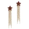 Deepa Gurnani Women's Evren Earrings In Ruby In Red