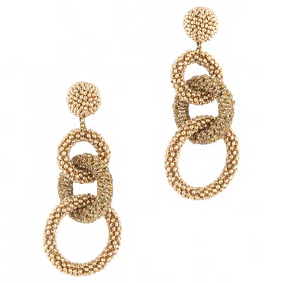 Deepa Gurnani Women's Sienna Earrings In Copper In Multi