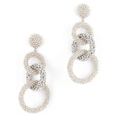 Deepa Gurnani Women's Sienna Earrings In Silver