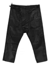 Deepti Panelled Pants In Black