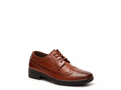 Deer Stags Ace Wingtip Oxford Kids' In Brown