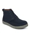 Deer Stags Little Boys Nolan Jr. Bungee Lace Dress Casual Boots In Blue