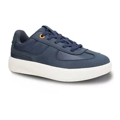 Deer Stags Energy Jr Little & Big Kid Boys Round Closed Toe Oxford Shoes In Blue