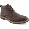 Deer Stags Garfield Plain Toe Chukka Boot In Brown