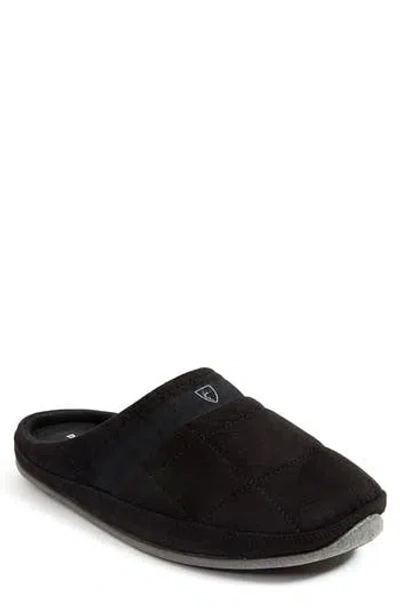 Deer Stags Glacial Scuff Slipper In Black
