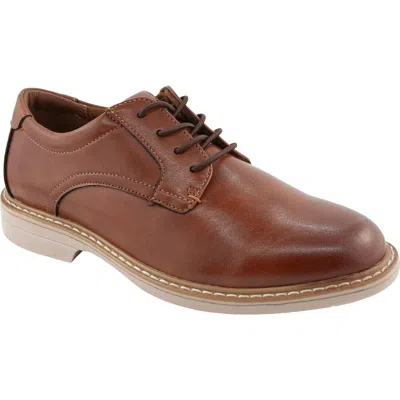 Deer Stags Kids' Belmont Dress Shoe In Brown