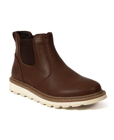 Deer Stags Little And Big Boys Jameson Jr Chelsea Boot In Brown