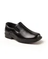 Deer Stags Little And Big Boys Wide Wings Dress Comfort Slip-on In Black