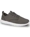 Deer Stags Little Boys Cal Junior Bungee Lace Dress Oxford Shoe In Gray