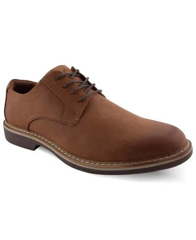 Deer Stags Men's Belmont Comfort Lace Up Dress Oxford In Brown