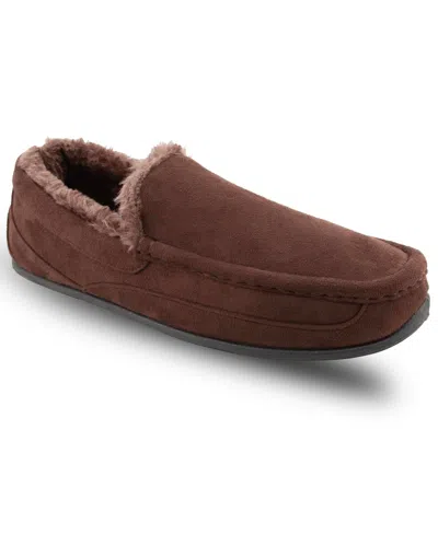 DEER STAGS MEN'S COMFORT MOCCASIN SLIPPERS
