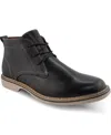 Deer Stags Garfield Plain Toe Chukka Boot In Black