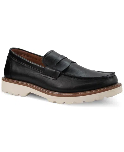 Deer Stags Men's Infinity S.u.p.r.o. Inside Lug Sole Penny Loafer In Black