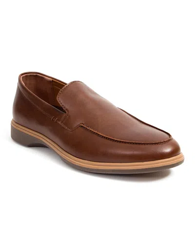 Deer Stags Men's Porto S.u.p.r.o. Sock Dress Loafer In Brown