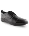 Deer Stags Men's Sienna Comfort Cap Toe Dress Oxford In Black