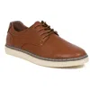 Deer Stags Oakland Mens Faux Leather Lace Up Oxfords In Green