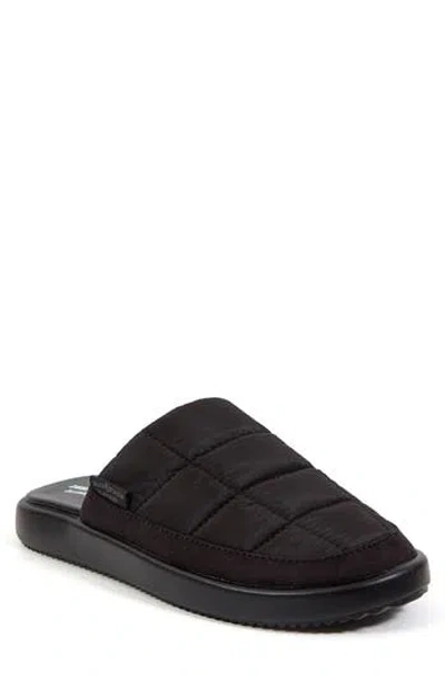 Deer Stags Oslo Scuff Slipper In Black