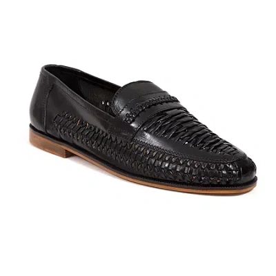Deer Stags Puebla Mens Moc Closed Toe Loafers In Black