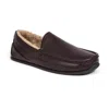 Deer Stags Slipperooz Men's Spun Indoor Outdoor S.u.p.r.o. Sock Cozy Moccasin Slipper In Brown