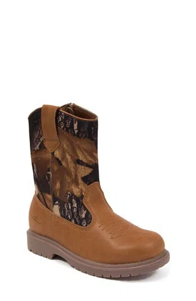 Deer Stags Tour Thinsulate Camouflage Water Resistant Boot In Light Brown/brown Camo