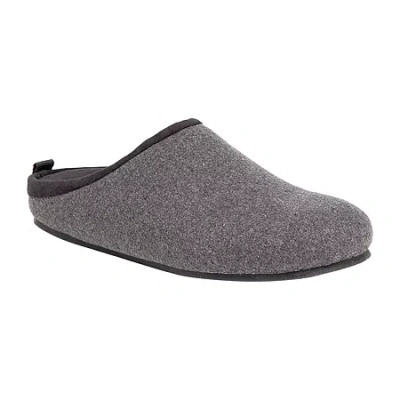 Deer Stags Unbound Mens Clog Slippers In Gray