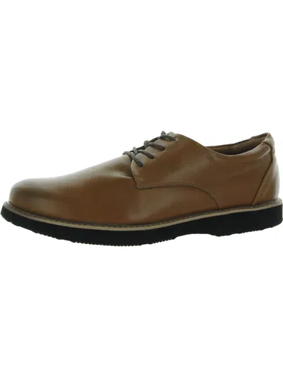 Deer Stags Walkmaster Classic Mens Leather Emo Oxfords In Multi