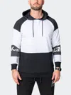 Default Hoodie Insignia White In Black