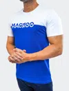 Default Tee Colorblock Blue In Blue