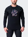 Default Tee Ls Remix Black In Black