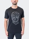 Default Tee Scribbleskull Black In Black