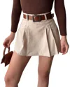 Defile' Shorts In Beige