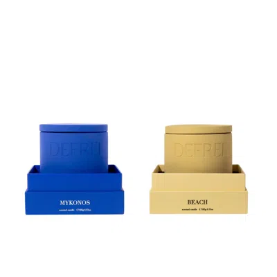 Defrei Blue / Yellow Summer Duo In Multi
