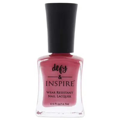 Defy And Inspire Ladies Wear Resistant Nail Lacquer 0.5 oz 192 After The Rose Nails 490520611785 In Pink