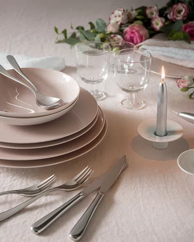 Degrenne Paris Aquatic 20-piece Flatware Set In Silver