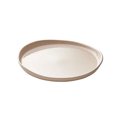 Degrenne Paris Brume Set Of 4 Round Dessert Plates 20 Cm In Pink Nude