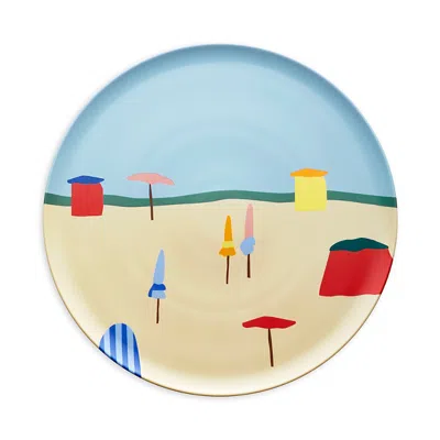 Degrenne Paris Destination Mer Round Tray In Multi