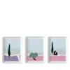 Degrenne Paris Destination Sud Rectangular Trays, Set Of 3 In Multi