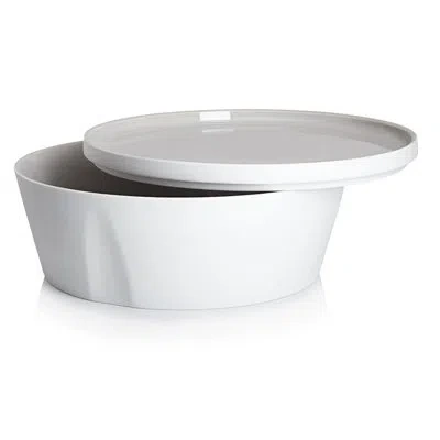 Degrenne Paris L'econome By Starck Porcelain 87 Oz. Salad Bowl In Gray