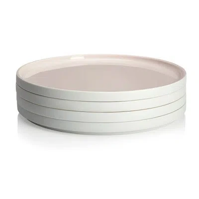 Degrenne Paris L'econome By Starck Porcelain 9.4488" Dinner Plate In Pink