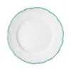 Degrenne Paris Reminiscence Dinner Plates, Set Of 4 In White/green